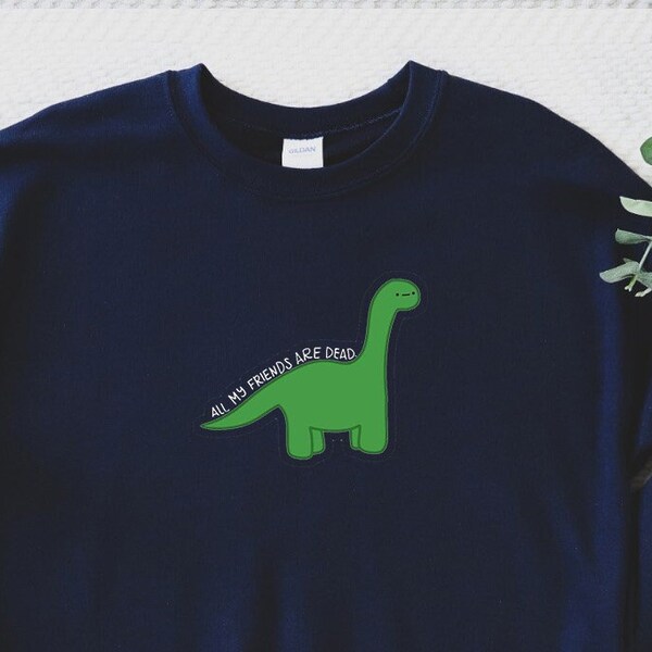 Dinosaur Sweatshirt Etsy