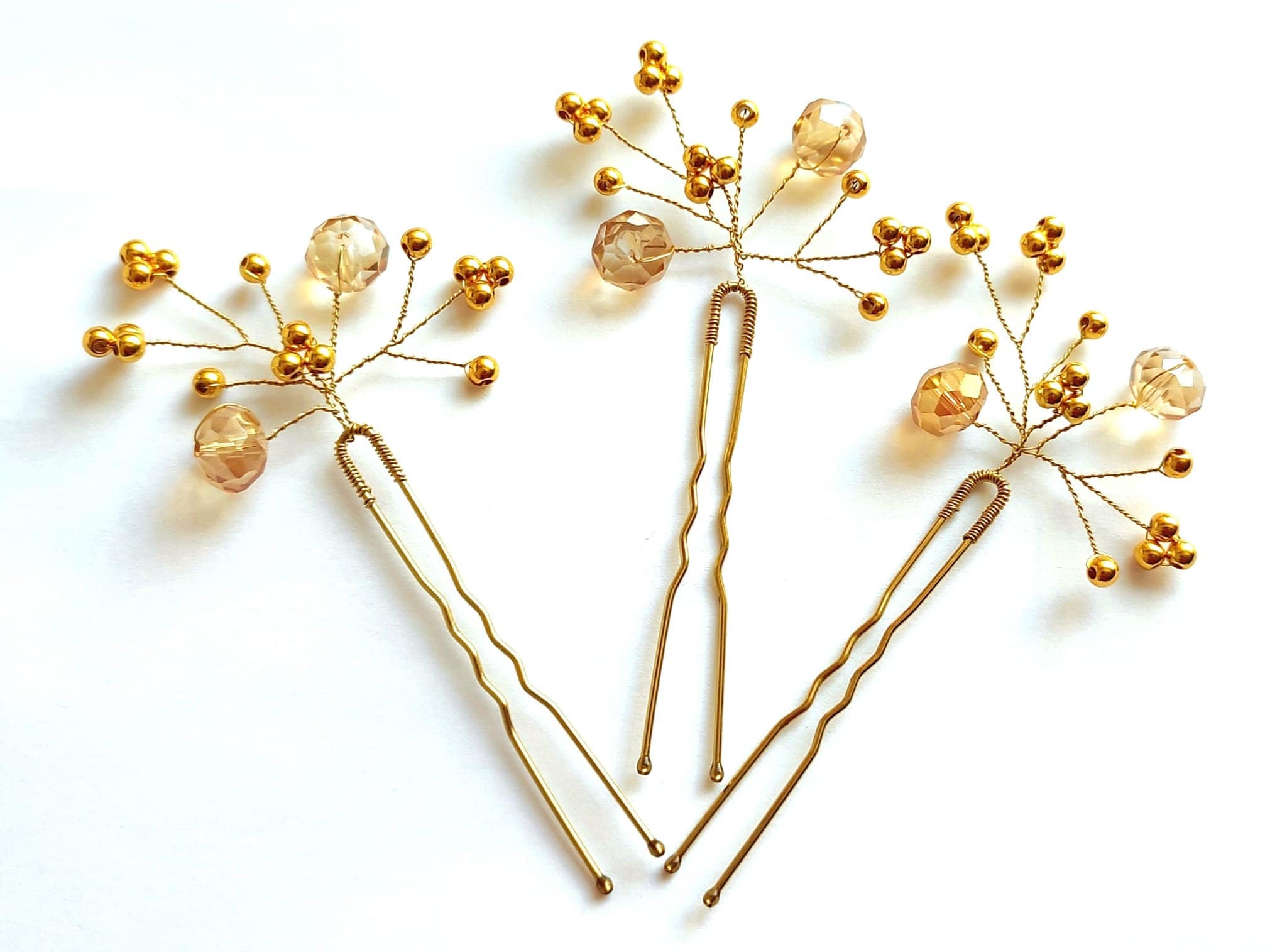 Gold Wire Wedding Hair/gold Hair Accessories/gold Hair Etsy