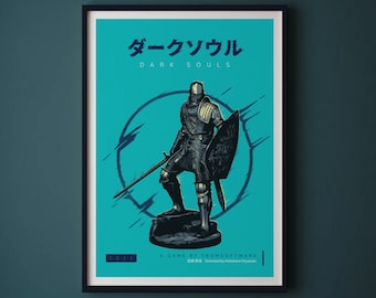 Dark Souls (2011) Art Print | Unframed Video Game Print | Gaming Poster