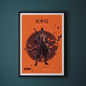 Sekiro (2019) Art Print | Unframed Video Game Print | Gaming Poster