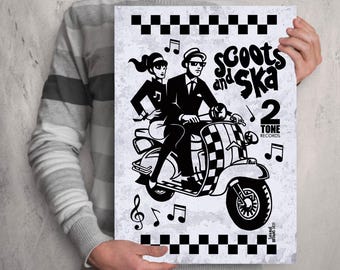 MADNESS マッドネス　ビンテージ　A1ポスター　2tone スカ　SKA SKA 80s Music Poster Rude Boy Rude Girl Artwork Reggae Madness the