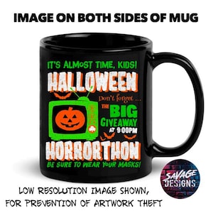 Silberner Kleeblatt Becher Neuheit Schwarz Glänzend Halloween 3 Staffel der Hexe Nikola Mira Halloween Masken Tee Kaffeebecher 80er Jahre Horrorfilm