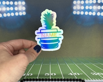 Marching Band Shako with Customizable Name and Colors | Band | High School | Spirit Gifts | Stickers | Marching Band |