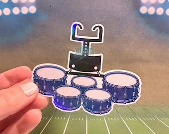 Marching Tenor Drums | Band | High School | Spirit Gifts | Stickers | Marching Band | Marching | Drums | Drum Sticks | Quints | Drumline