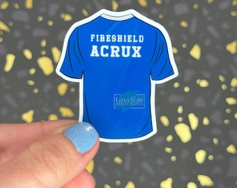Zodiac Academy Pitball Darius Acrux | Stickers | Fantasie | Romantiek | Elementen | Erfgenamen | Brandscherm | Acrux | Draak