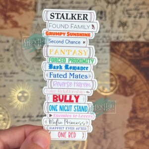 Romantische stijlfiguren | Stickers | Kindle | Cadeaus | Chagrijnig zonneschijn | 1 bed | Fantasie | Maffia | Stalker | Pesten | Stand voor één nacht | Tweede kans: