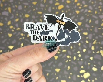 Brave le dragon noir | Quatrième aile romantique, fait main