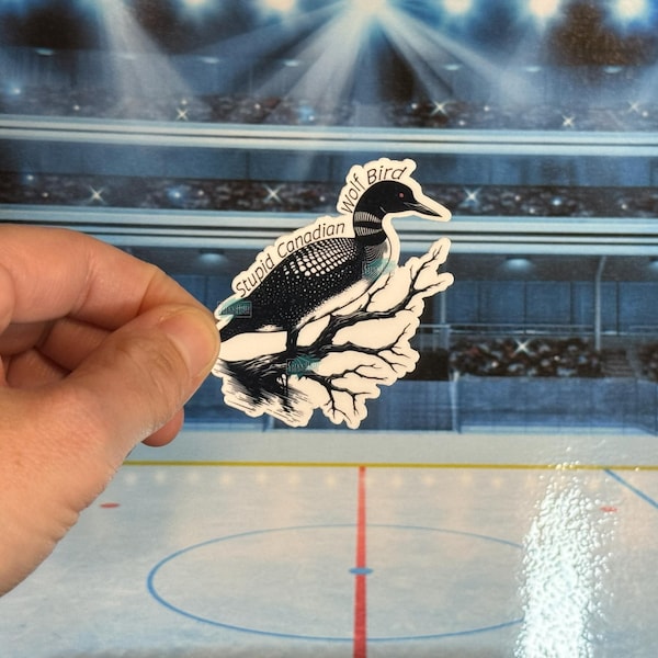 Estúpido pájaro lobo canadiense / Regalo / Libros / Televisión / Hockey / Romance / Lectura / Hollander / Rozanov / Somormujo