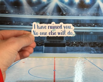Ich habe dich ruiniert | Geschenk | Bücher | Fernseher | Eishockey | Romanze | Lektüre | Holländer | Rosanov