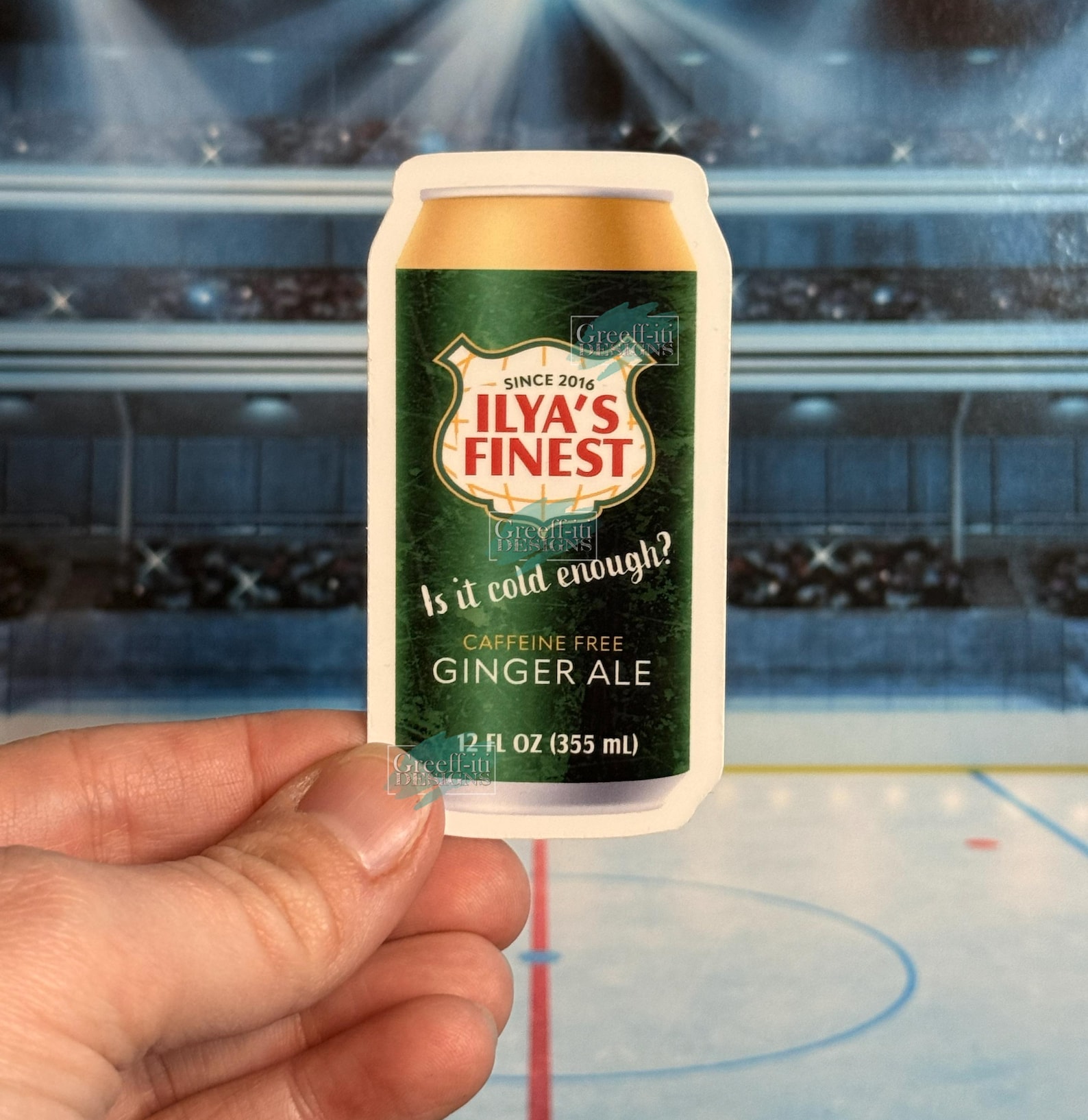Ilya's Finest Ginger Ale Sticker | Gift | Rozanov | Hollander - Etsy