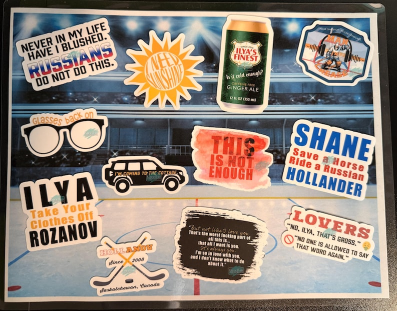 Ilya's Finest Ginger Ale Sticker | Gift | Rozanov | Hollander - Etsy