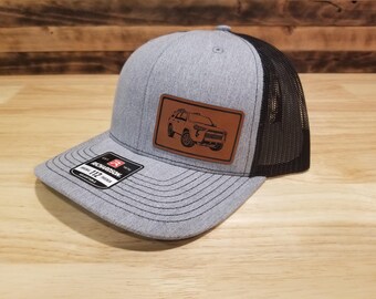 Toyota 4Runner Custom pu Leather Patch Hat Richardson 112 Gift Christmas Birthday