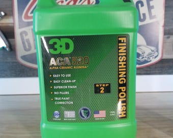 3D ACA 520 Finishing Polish Auto Body Paint Correction Gallon