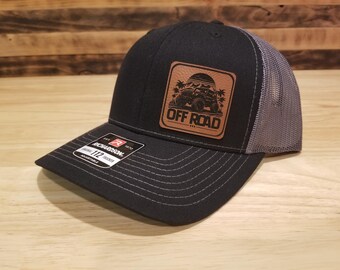 Wrangler Custom pu Leather Patch Hat Richardson 112 or Yupoong Gift Christmas Birthday