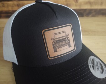 Ford Bronco Leatherette Patch Hat