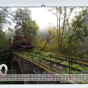 Calendar 2026 - Lost Places - A3 format image 8