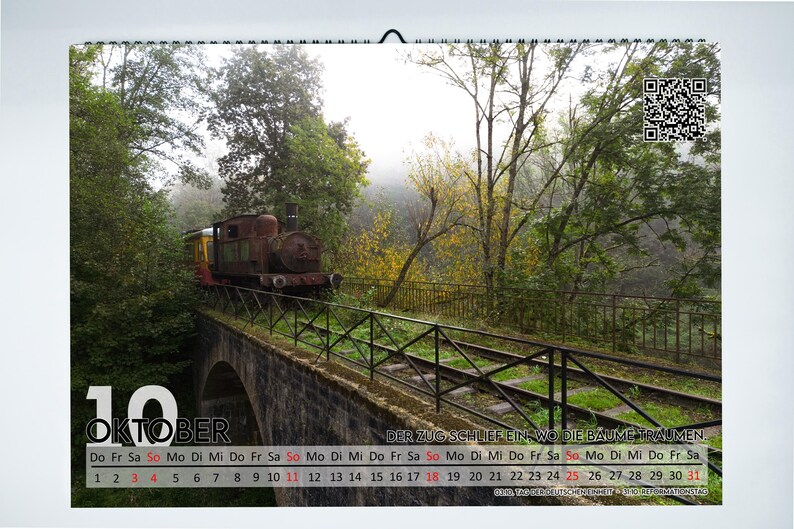 Calendar 2026 - Lost Places - A3 format image 8