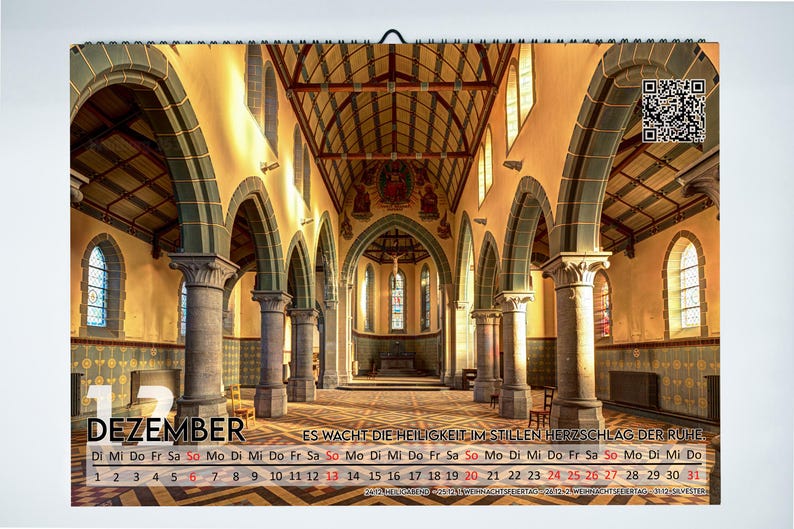 Calendar 2026 - Lost Places - A3 format image 9