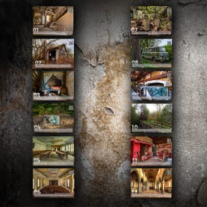 Calendar 2026 - Lost Places - A3 format image 2