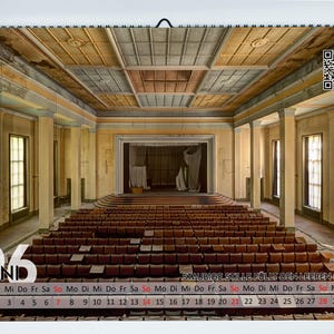 Calendar 2026 - Lost Places - A3 format image 6