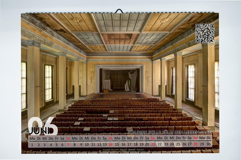 Calendar 2026 - Lost Places - A3 format image 6