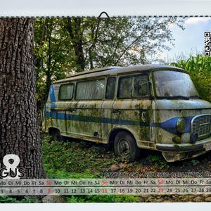 Calendar 2026 - Lost Places - A3 format image 7