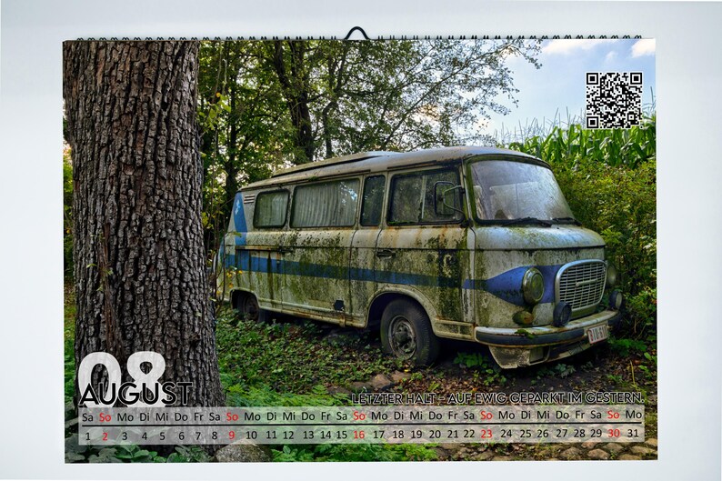 Calendar 2026 - Lost Places - A3 format image 7