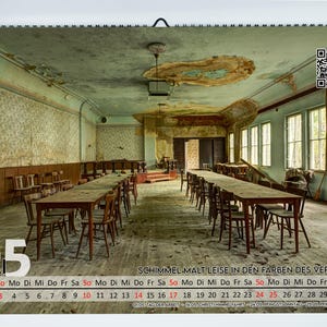 Calendar 2026 - Lost Places - A3 format image 5