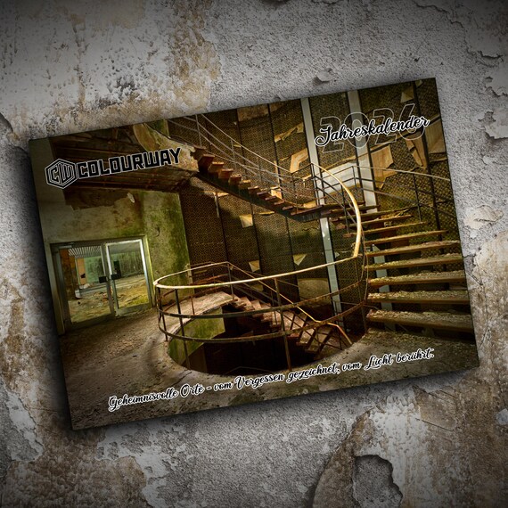 Kalender 2026 - Lost Places - A3 Format