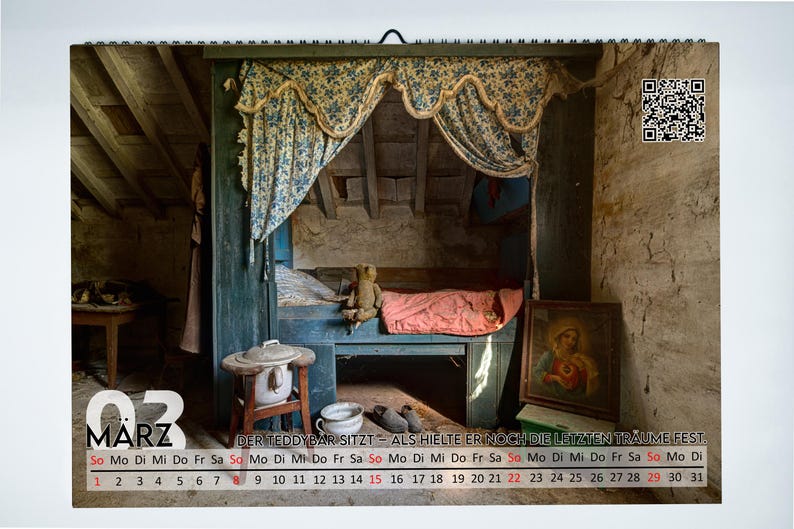 Calendar 2026 - Lost Places - A3 format image 4