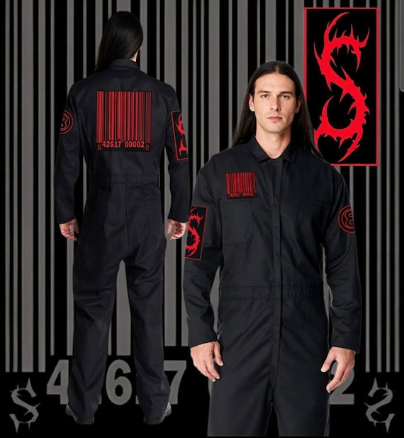 Black Fire Series Barcode Jumpsuit. Black Coveralls, Unisex. - Etsy
