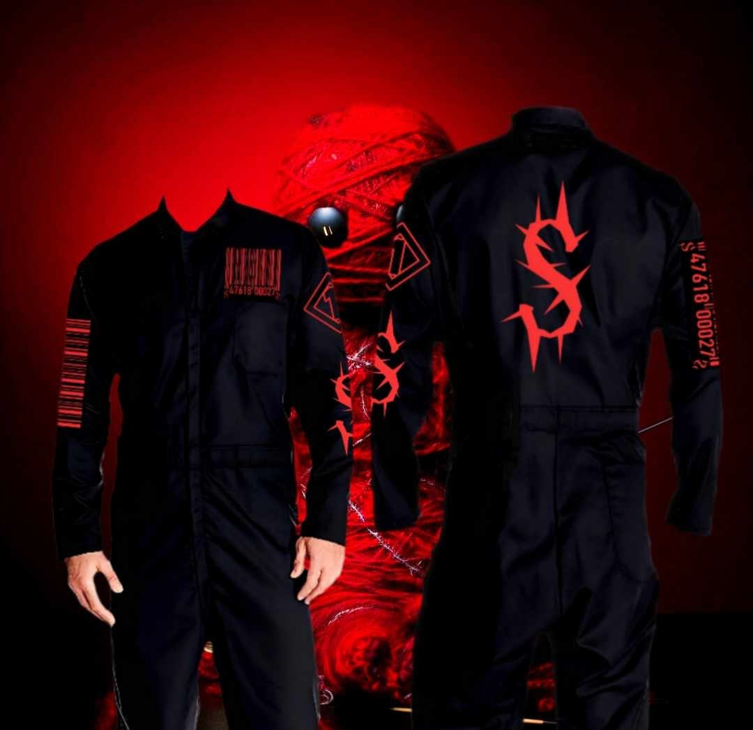 Shadow Assassins Series Barcode Jumpsuit! Black Coveralls Shadow Assassins Series Barcode Jumpsuit! Black Coveralls