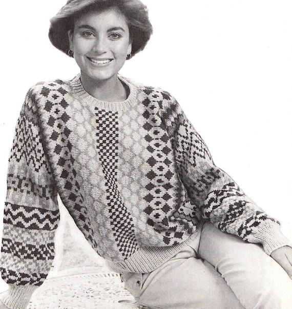 Strickanleitung Fledermaus Strickpullover Damen Pullover Im