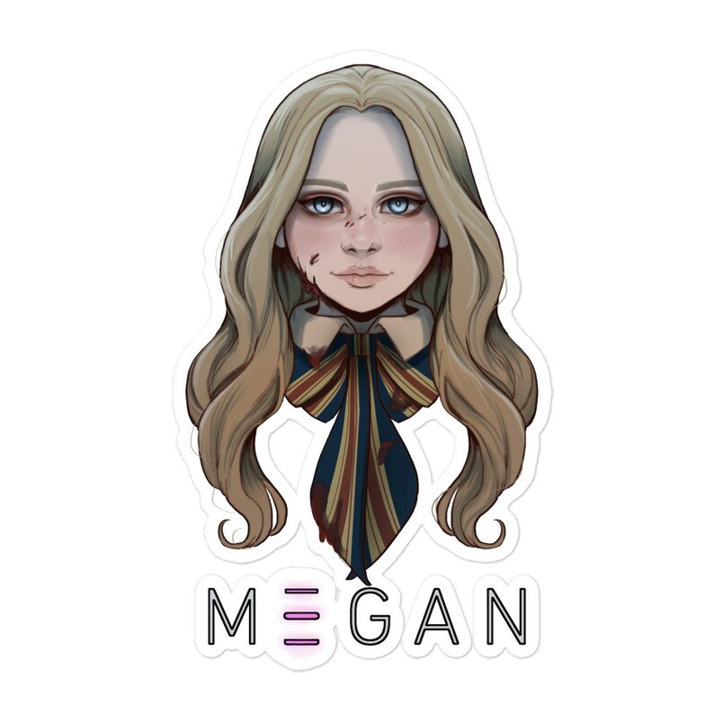 M3gan Stickers Etsy