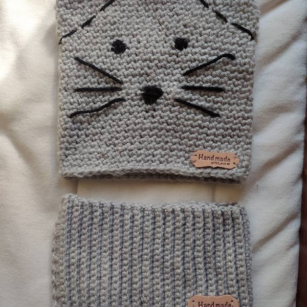 Ensemble bonnet et snood enfants