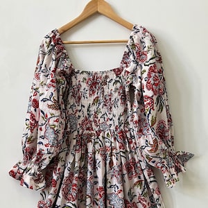 hippie dress | hand block print dress | cotton long maxi