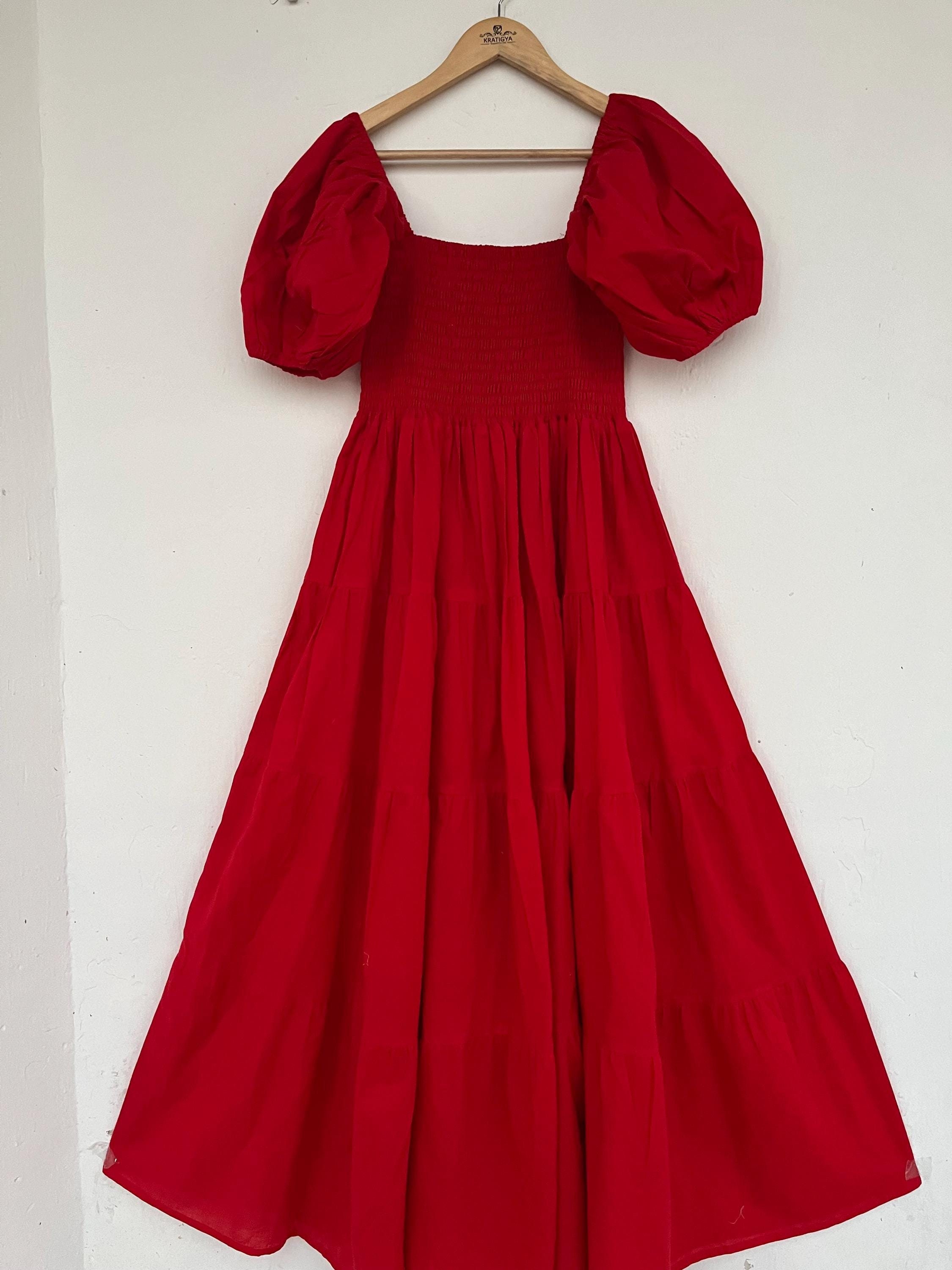 strapless open back dress Red Long Sleeves Square Neckline High Slit Column Formal Dresses,CP0457 US10 / As Pic main image 1