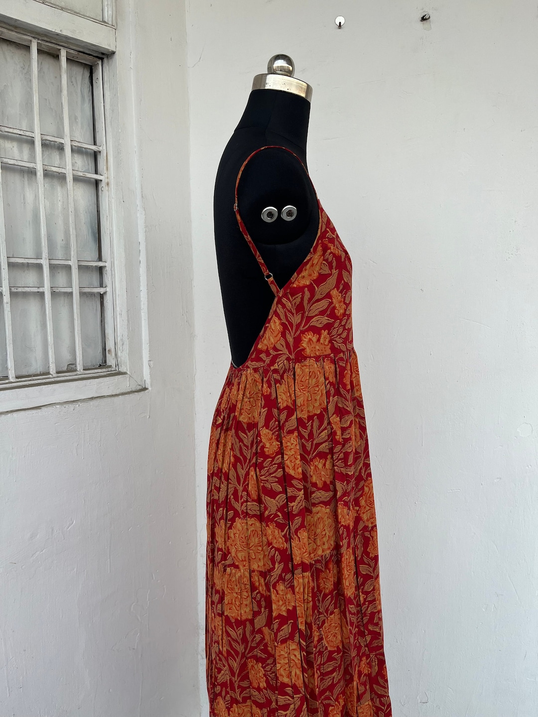 Backless maxi dress | beautiful printed dress | party wear long maxi | cotton comfy dress | cotton dresses