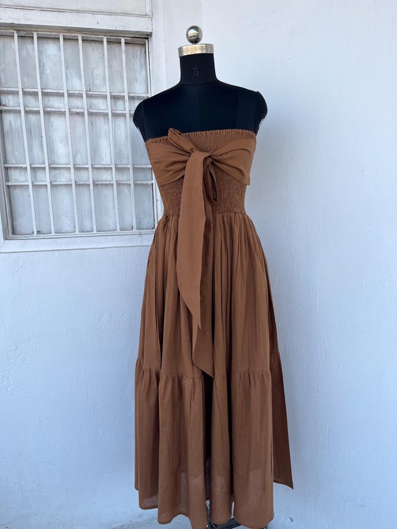 co linen dress Breath of Spring Linen Maxi Dress in White