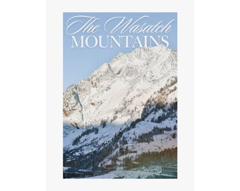 Wasatch Mountains Print