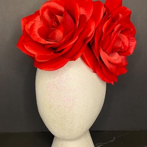 Red Roses Headpiece