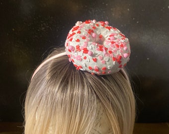 Heart Sprinkle Donut Headband
