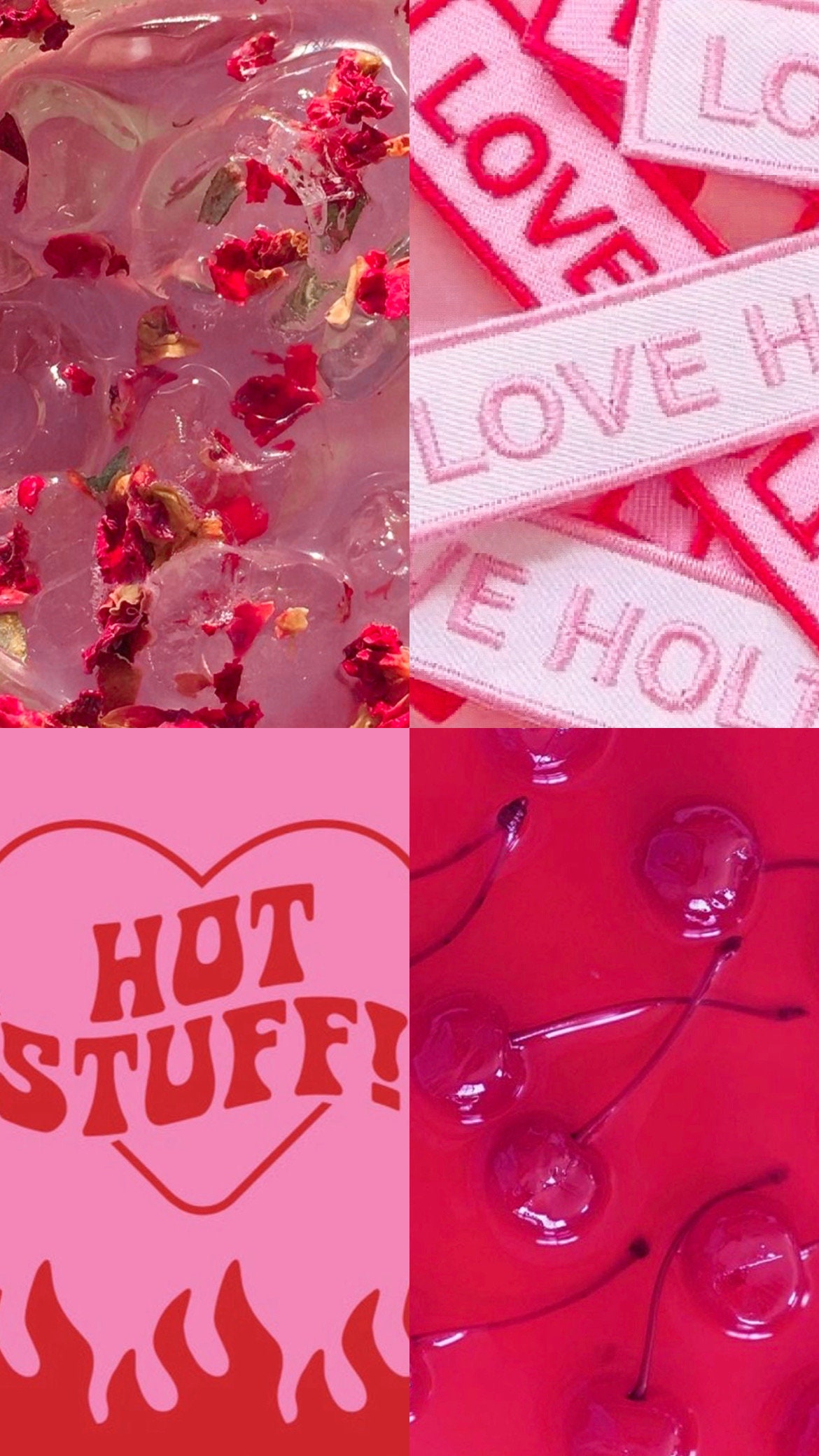 100pc Red and Pink Coquette Aesthetic Collage INSTANT DIGITAL DOWNLOAD ...