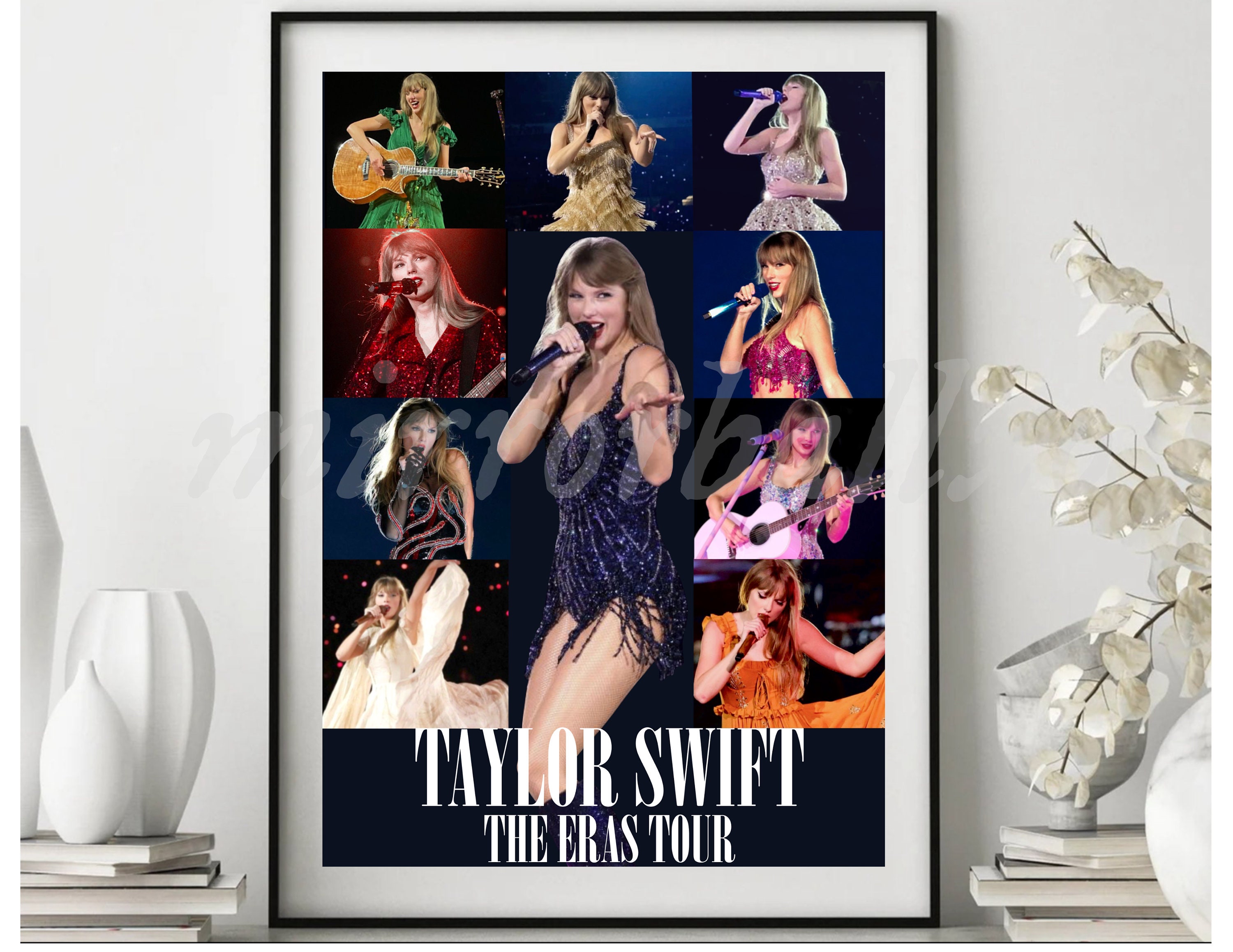 Eras Tour Poster Taylor Swift Era Concert Photos Preppy Trendy Prints INSTANT DONWLOAD Etsy