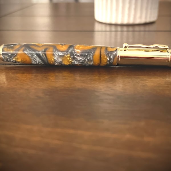 Gold Rush Rollerball Pen with Magnetic Cap