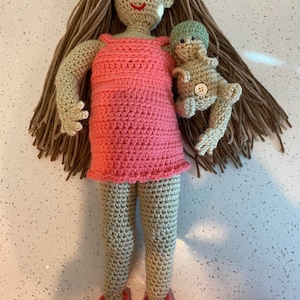 Crochet Birthing Doll