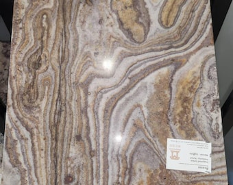 Muestra de losa de piedra natural: mármol, ónix, granito - Prueba de calidad de decoración del hogar