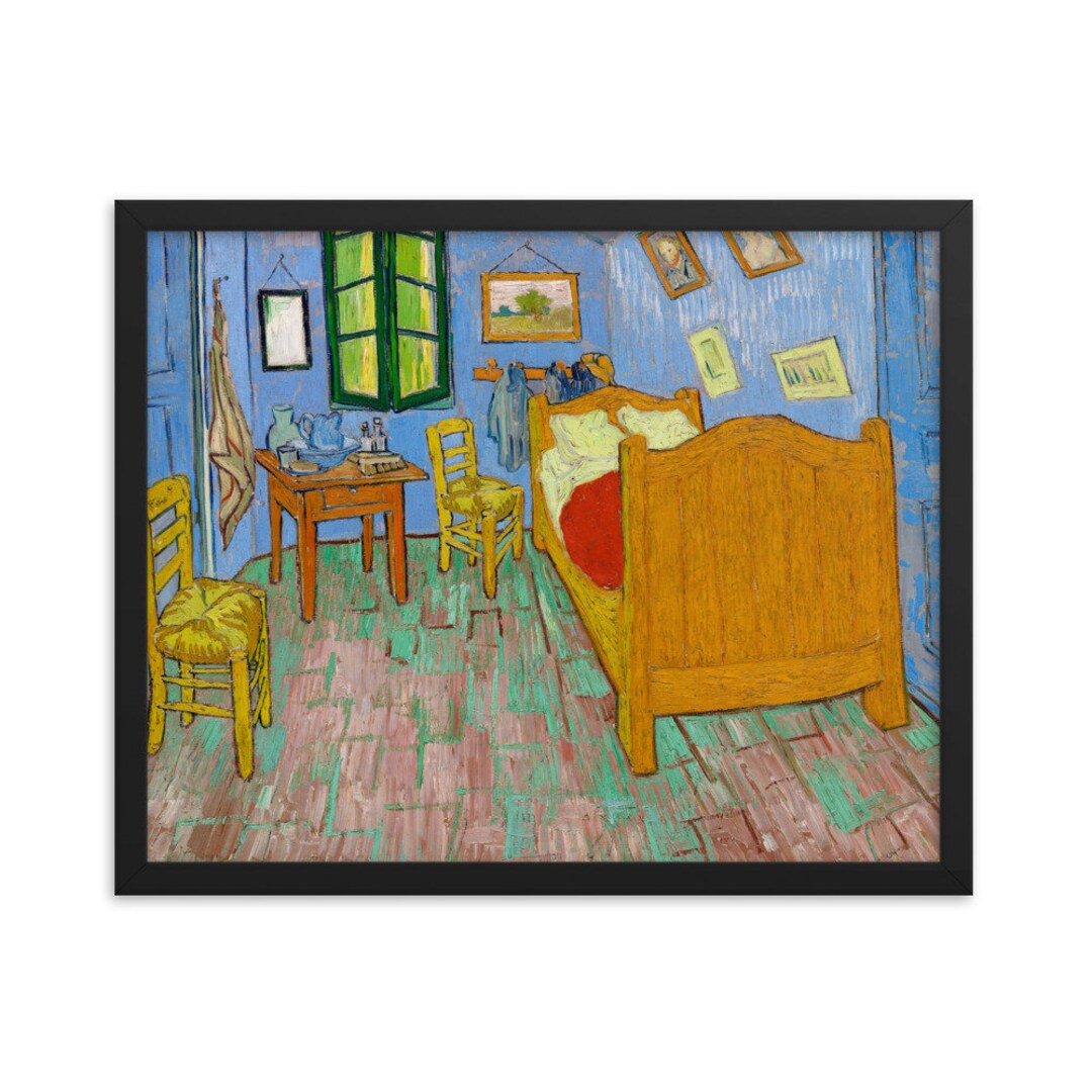 Vincent Van Gogh's the Bedroom (1889) - Etsy