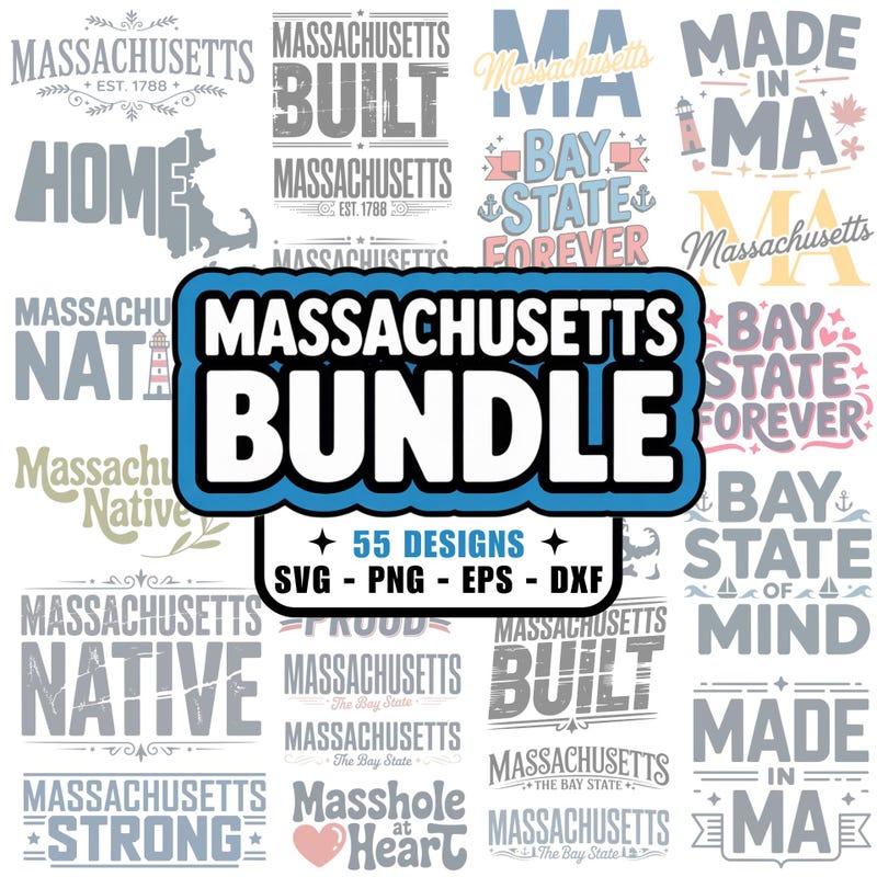 Boston Map Svg - Etsy