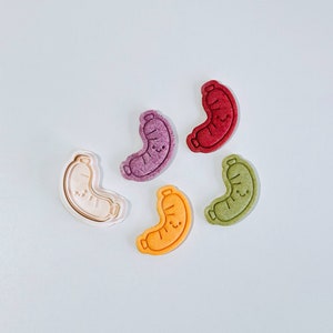 Sausage Cookie Cutter | Hot Dog Cookie Cutter Stamp Set | Smiley Face Grilled Sausage Cookie Cutter | 3D Printed